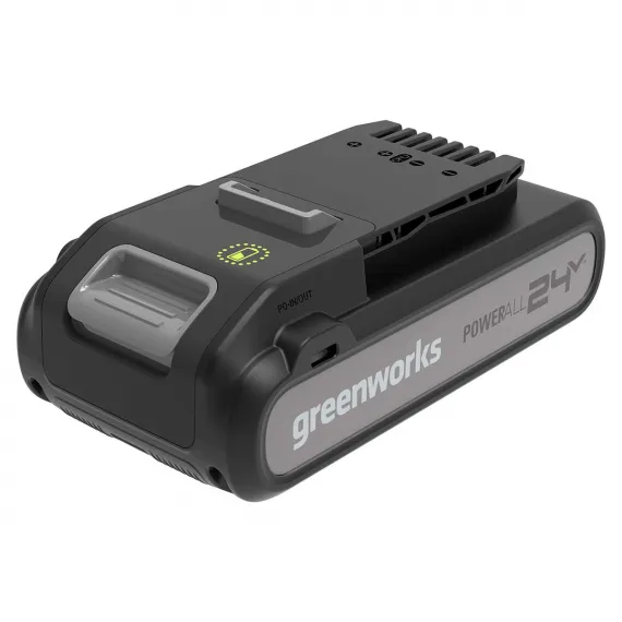 Аккумулятор Greenworks G24B4+ 24V 4 А.ч с c двумя USB-С разъемами