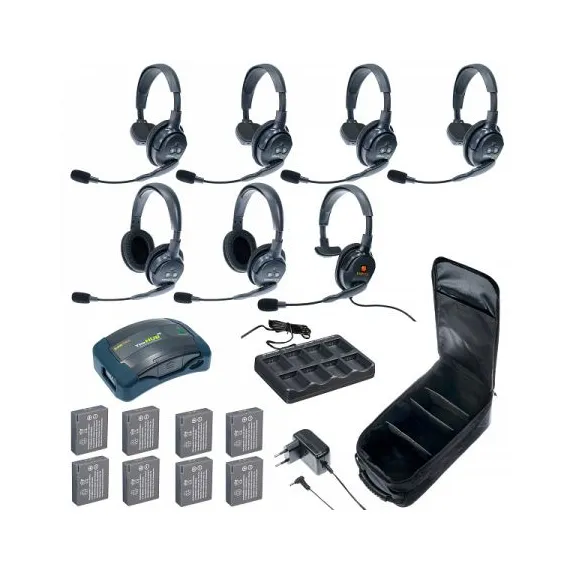 HUB 7-42MXS UltraLITE & HUB 7 абонентов с гарнитурами 4 Single 2 Double 1 Max 4G Single, батареи и к