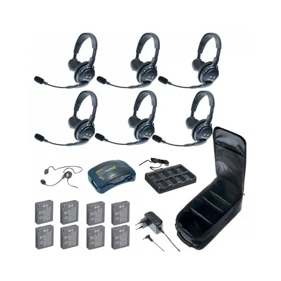 HUB 7-SCYB UltraLITE & HUB 7 абонентов с гарнитурами 6 Single 1 Cyber Headset,батареи и кейс в компл