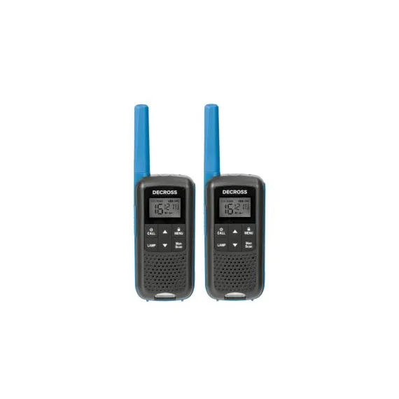 Комплект из двух радиостанций DECROSS DC63 Blue Twin EU