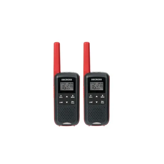 Комплект из двух радиостанций DECROSS DC63 Red Twin EU