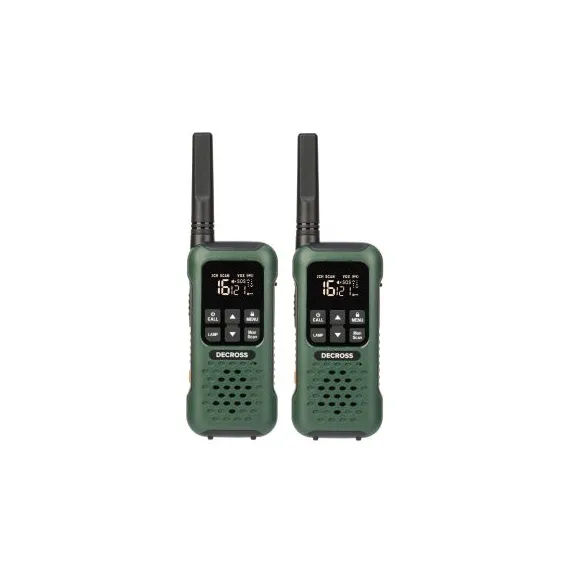 Комплект из двух радиостанций DECROSS DC93 Dark Green Twin EU