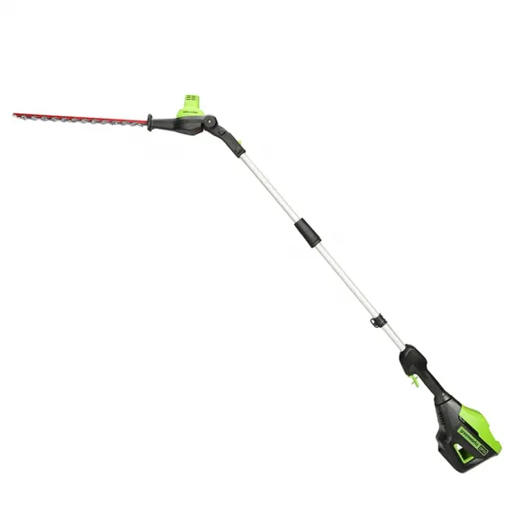 Аккумуляторный кусторез штанговый Greenworks GD60PHT61 бесщеточный 60V (51 см) без АКБ и ЗУ